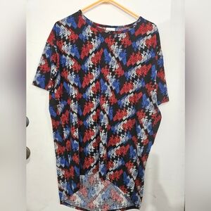 Lularoe Irma Patriotic Top